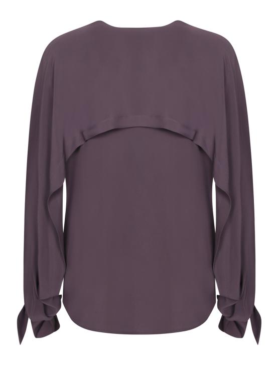 26FW 페데리카 토시 블라우스 31102304 18 Purple - FEDERICA TOSI