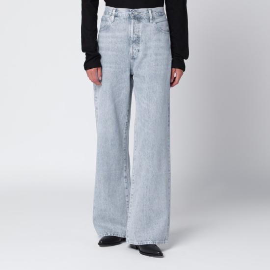 25FW 프레임 스트레이트 팬츠 2002562DE Light blue