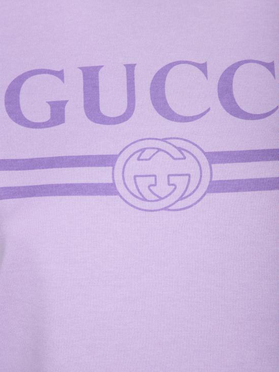 25SS 구찌 반팔 티셔츠 805285 XJG5U 5959 Purple - GUCCI