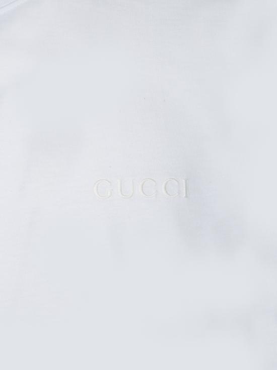 25SS 구찌 웹 코튼 저지 티셔츠 814958 XJG3D 9692 White - GUCCI