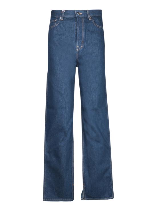 25SS 구찌 자수 데님 트라우저 815629 XDC6V 4759 Blue