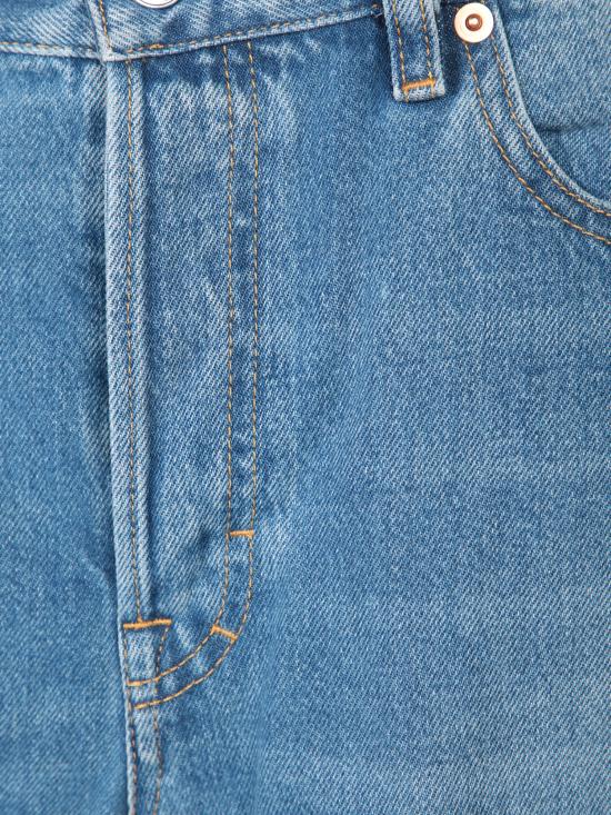 25SS 구찌 플레어 크롭 데님 팬츠 817989 XDC8T 4011 Blue - GUCCI