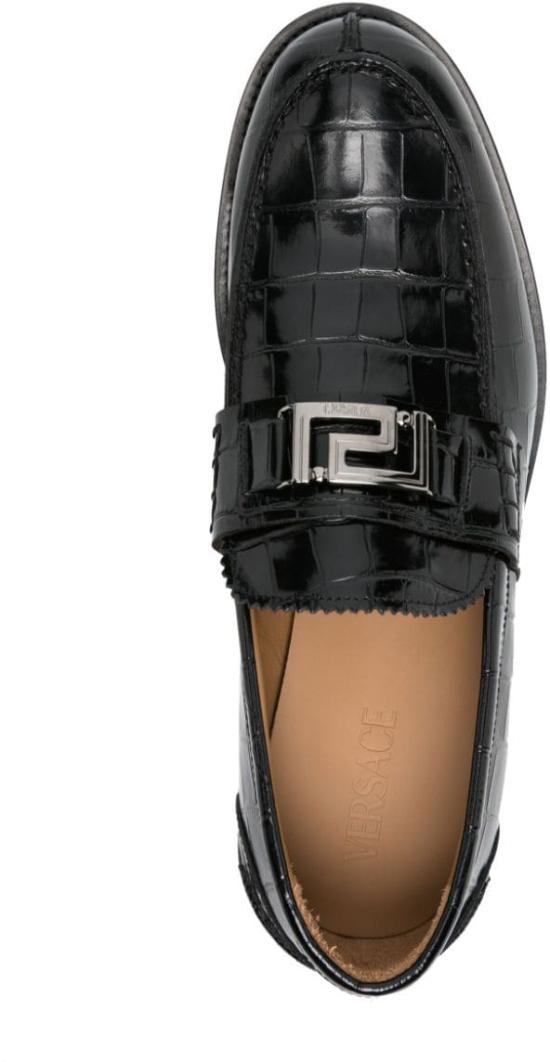  베르사체 로퍼 10128641A098811B00E BLACK - VERSACE