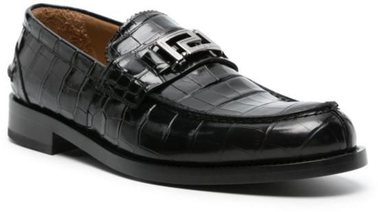  베르사체 로퍼 10128641A098811B00E BLACK - VERSACE