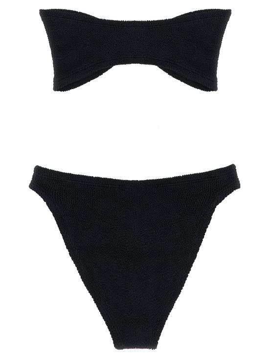 25FW 훈자 지 비치웨어 JEANBIKINIBLACK Black - HUNZA G