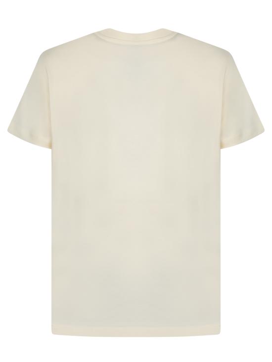 26FW 몽클레어 여성 로고 크루넥 반팔 티셔츠  8C00012 89AUO 037 White - MONCLER