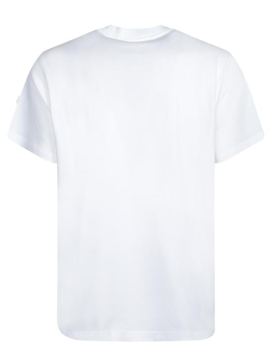 26FW 몽클레어 반팔 티셔츠 8C00016 89AJS 00A White - MONCLER