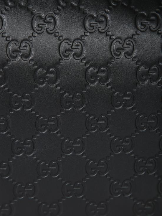 26FW 구찌 GG 엠블럼 라지 토트백 815213 AAFDV 1000 Black - GUCCI