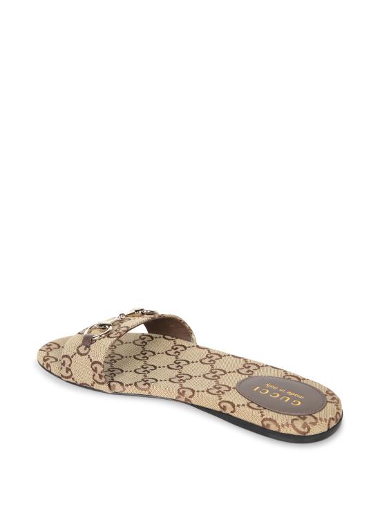 26FW 구찌 홀스빗 슬라이드 샌들 835828 FAB10 2543 Beige - GUCCI