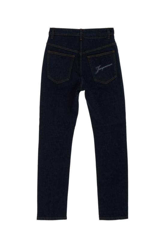 25FW 자크뮈스 데님 팬츠 PAW00605AD00043 390 Navy - JACQUEMUS