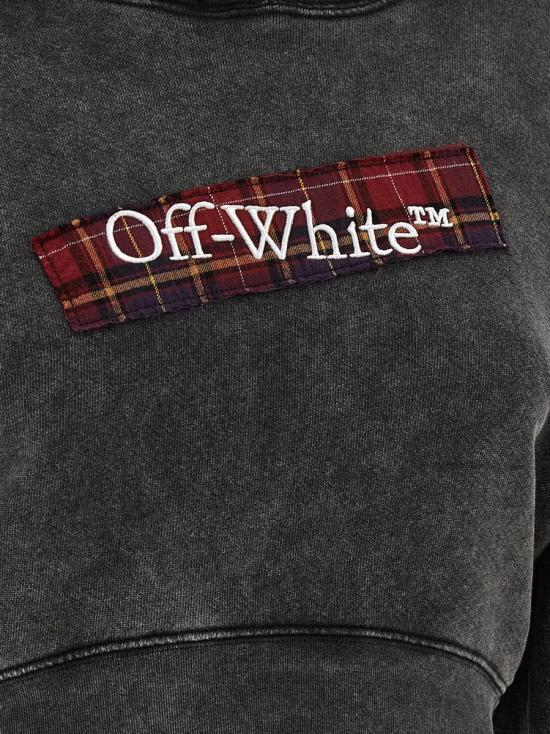 25FW 오프화이트 스웨터 OWBB056F25FLE00313011301 GRAY - OFF WHITE