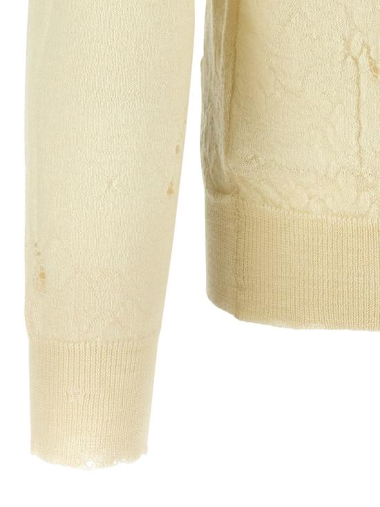  MM6 메종마르지엘라 스웨터 SH0HL0033M13134103 Beige - MM6 MAISON MARGIELA