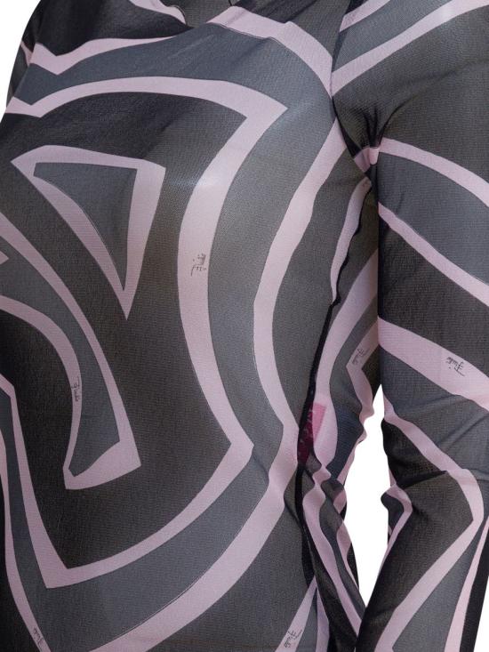 25FW 푸찌 롱 원피스 5UJI355U749047 Black - PUCCI