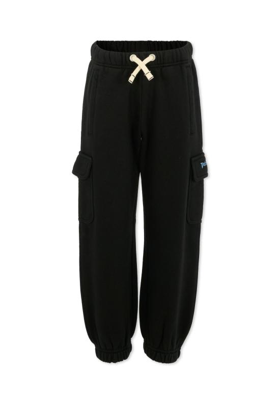 25FW [키즈] 팜앤젤스 스트레이트 팬츠 PBCH016F25FLE0011040 BLACK