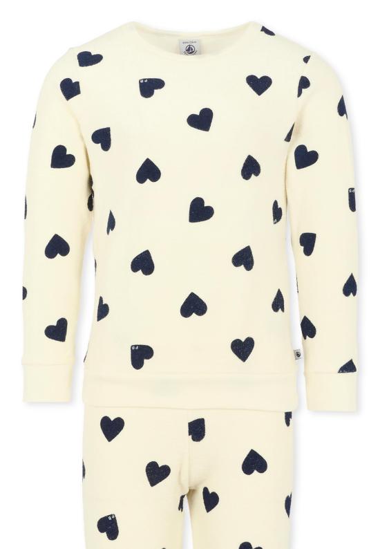 25FW [주니어] 쁘띠바또 라운지 웨어 A0DS3 01 IVORY - PETIT BATEAU