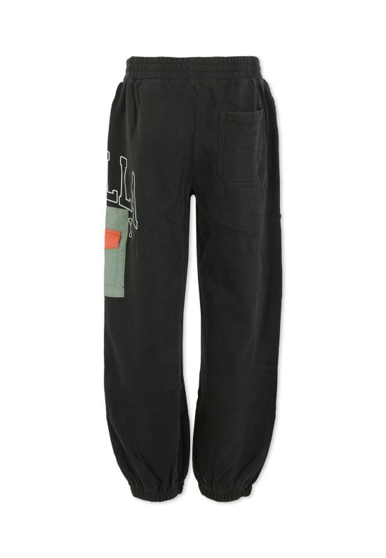 25FW [키즈] 스텔라 맥카트니 트레이닝/조거 팬츠 TX6R40 Z0536 961 BLACK - STELLA MCCARTNEY