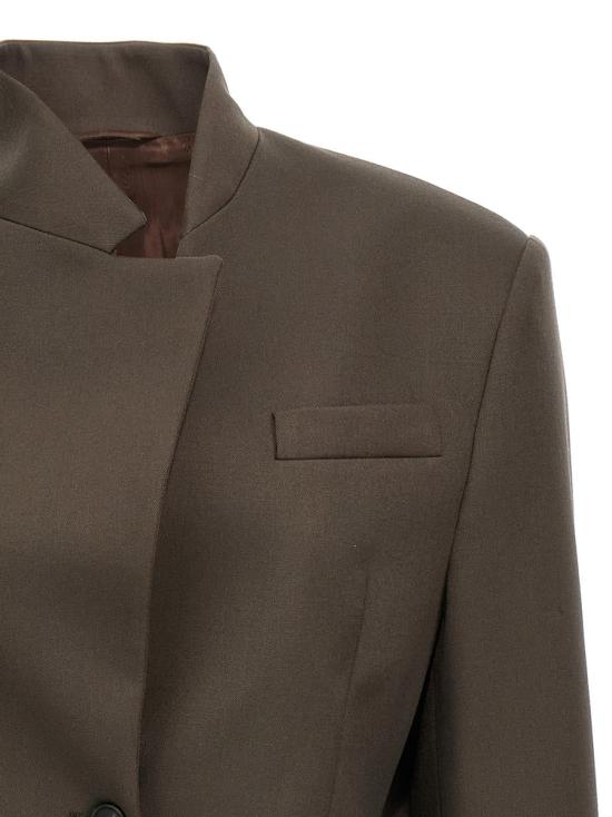  디 아티코 수트 자켓 251WCG00084064 BROWN - THE ATTICO