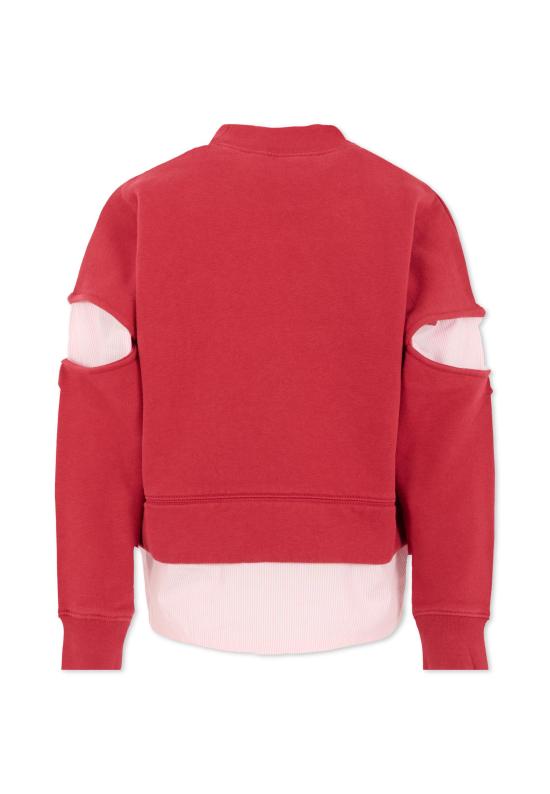 25FW [키즈] 팜앤젤스 니트/스웻셔츠 PGBA016F25FLE0012703 RED - PALM ANGELS