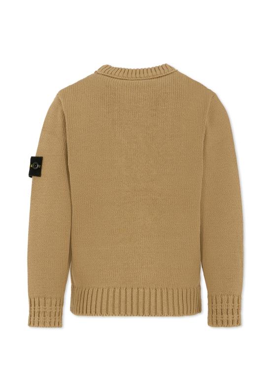 25FW [키즈] 스톤 아일랜드 캐시미어 니트 K2S16 5100019 S01A2 V0095 BEIGE - STONE ISLAND