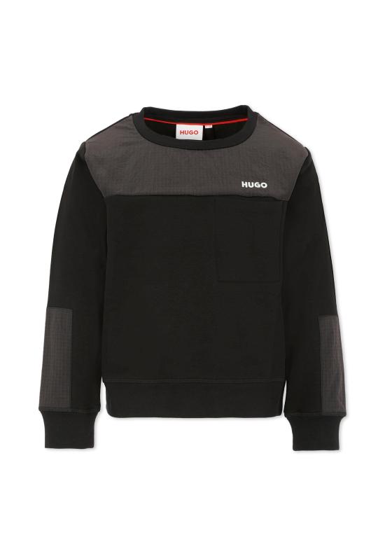25FW [키즈] 휴고보스 니트/스웻셔츠 G00449 09B BLACK