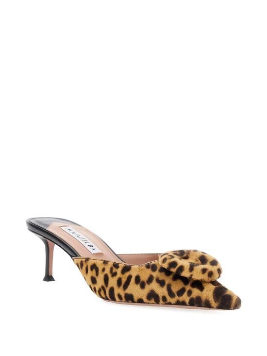 25FW 아쿠아주라 샌들 THPMIDM0 LYNNA0 Natural black - AQUAZZURA