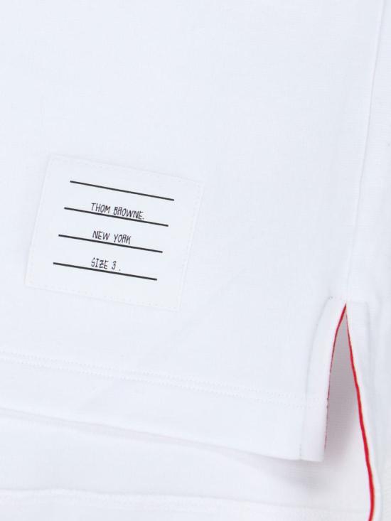 25SS 톰브라운 탑 MJS246A 07323100 WHITE - THOM BROWNE