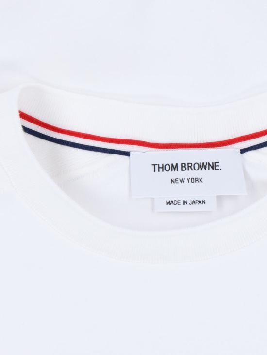 25SS 톰브라운 탑 MJS246A 07323100 WHITE - THOM BROWNE