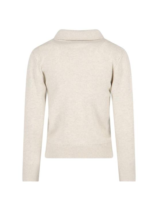 25FW 이자벨마랑에뚜왈 노라 폴로 니트 스웨터  PU0314FA A1X05E02LY GREY - ISABEL MARANT ETOILE