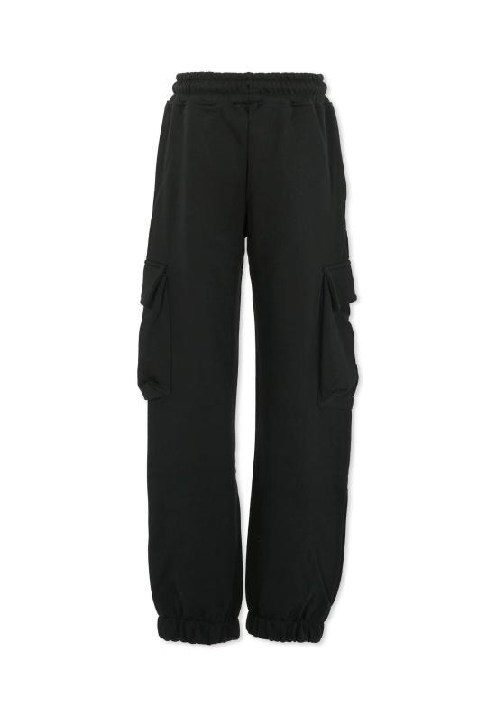 25FW [키즈] 컨트리 오브 밀란 스트레이트 팬츠 F5CMJBFP008 110 BLACK - COUNTY OF MILAN