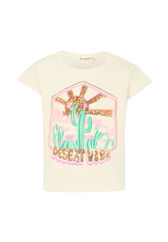 25FW [키즈] 빌리블러쉬 티셔츠 U21422 121 IVORY