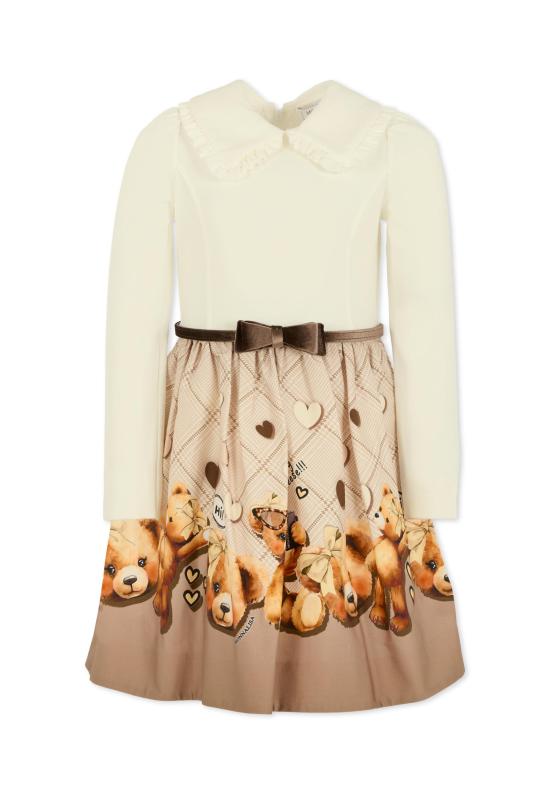 25FW [키즈] 모나리자 원피스 11F915 6603 0106 BEIGE - MONNALISA