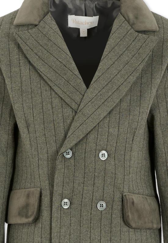 25FW [키즈] 파타츄 자켓 PAP BLA4133381 C0013 GREY - PATACHOU