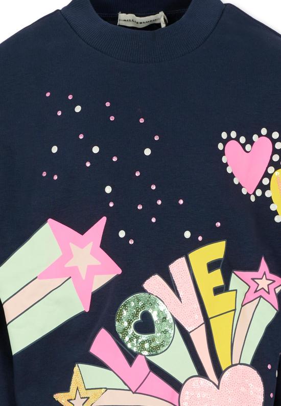 25FW [키즈] 빌리블러쉬 니트/스웻셔츠 U21603 85T BLUE - BILLIEBLUSH