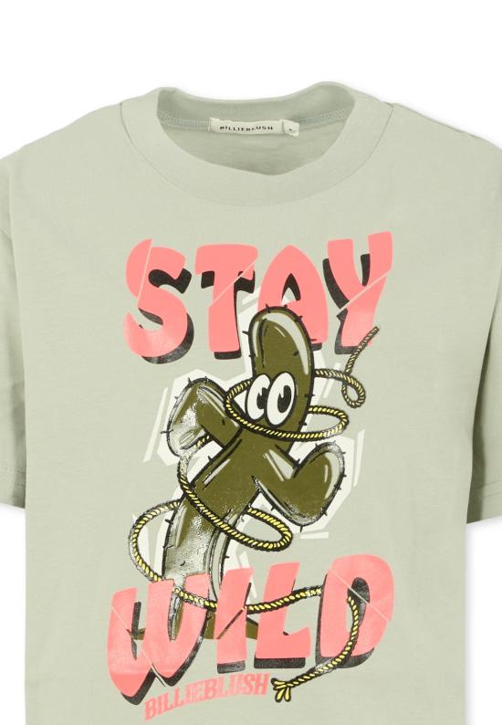 25FW [키즈] 빌리블러쉬 티셔츠 U21186 01E GREY - BILLIEBLUSH