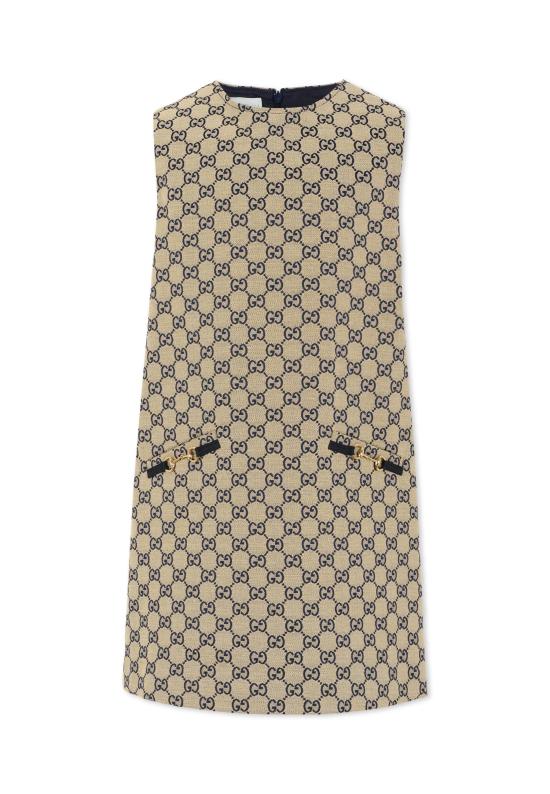 25FW [키즈] 구찌 원피스 828472 XWA2M 9118 BEIGE