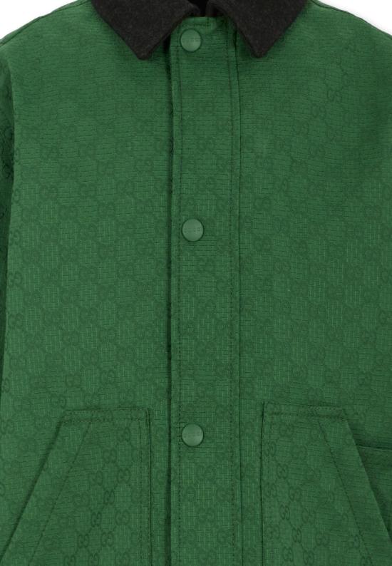 25FW [키즈] 구찌 자켓 824816 XWA43 3339 GREEN - GUCCI