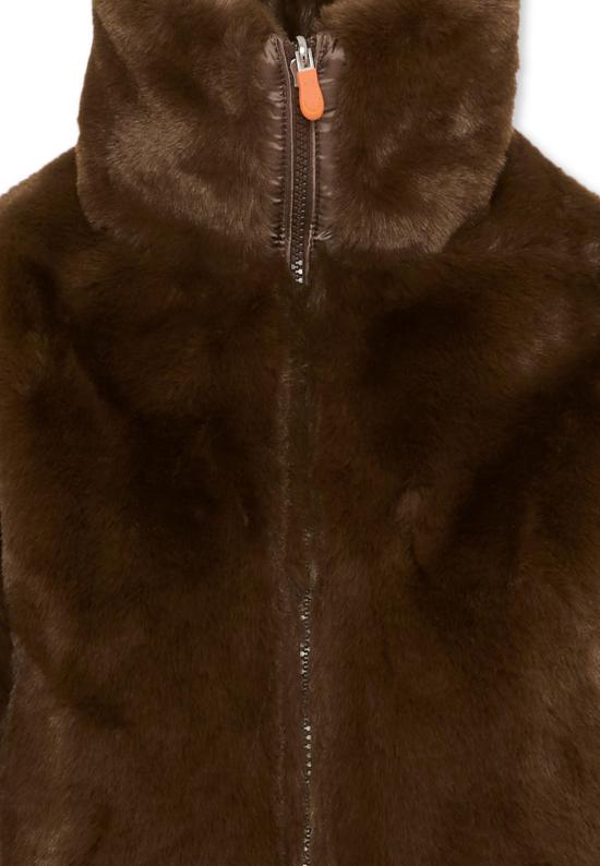 25FW [키즈] 세이브더덕 아우터 J31352G FURY21 40038 BEIGE - SAVE THE DUCK