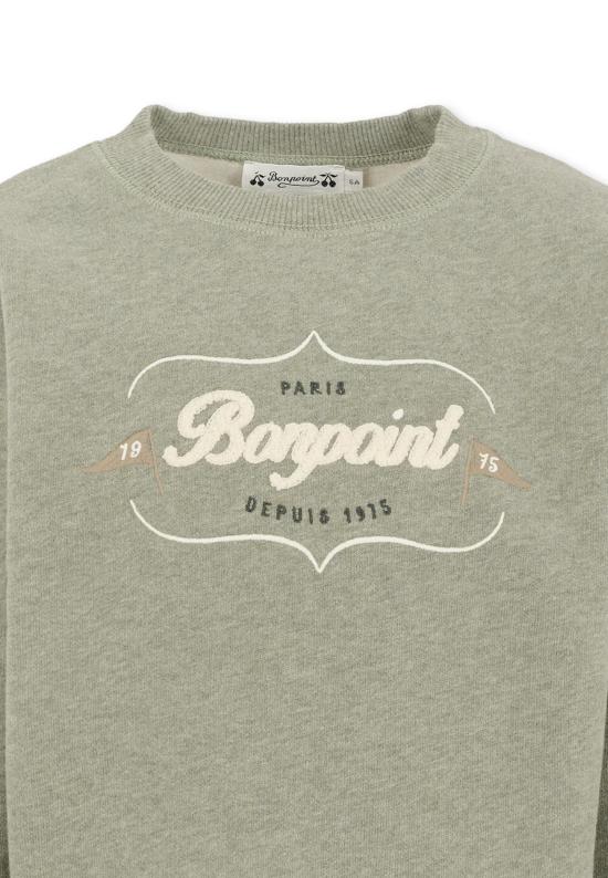 25FW [키즈] 봉쁘앙 니트/스웻셔츠 W05BSWK00003 143 GREY - BONPOINT