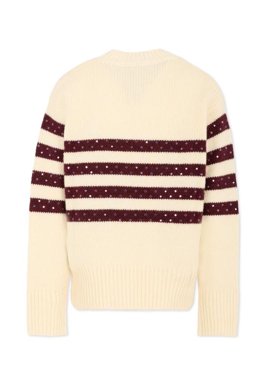 25FW [키즈] 엠에스지엠 니트/스웻셔츠 F5MSJGJP082 013 19 IVORY - MSGM