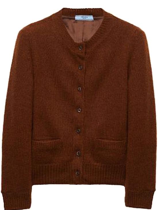 25SS 프라다 자켓 P25M85 15EL Marrone Brown - PRADA