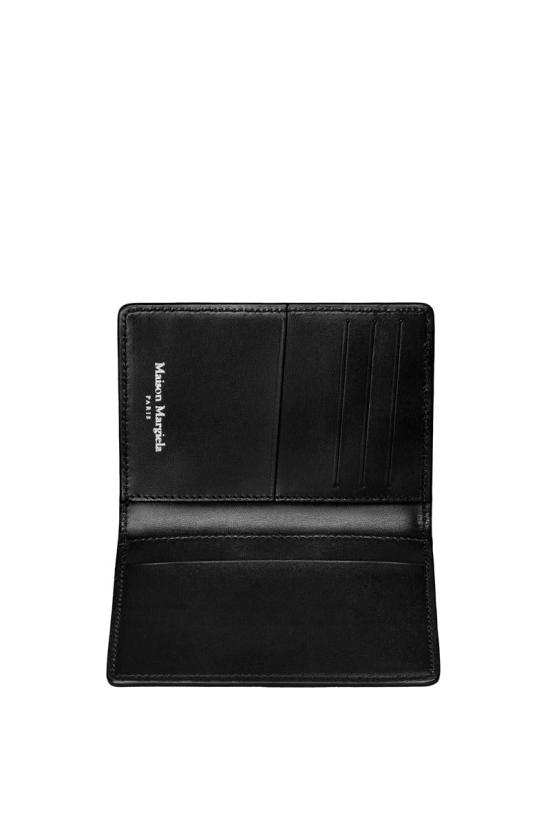 26SS 마르지엘라 스티치 바이 폴드 카드지갑 S55UI0203P4745T8013 Black - MAISON MARGIELA