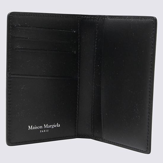 26SS 마르지엘라 스티치 바이 폴드 카드지갑 S55UI0203P4745T8013 Black - MAISON MARGIELA