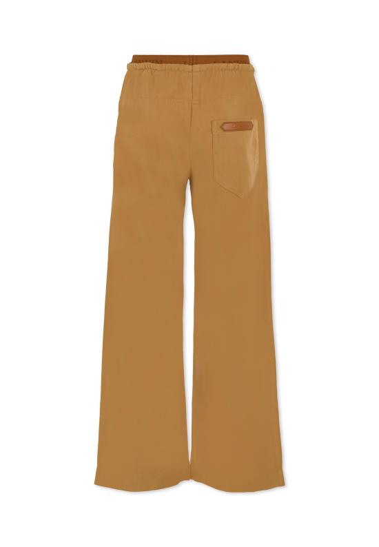 25FW [키즈] 랑방 스트레이트 팬츠 N30275 585 BROWN - LANVIN