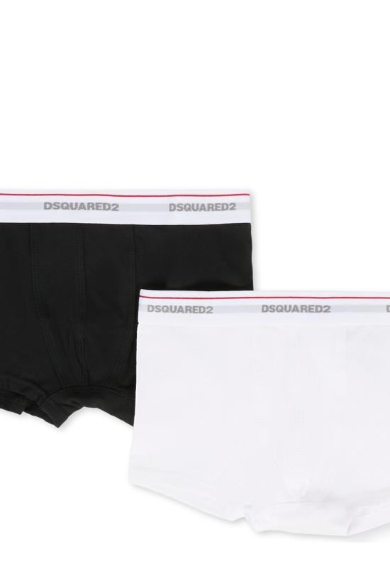 26SS [키즈] 디스퀘어드2 언더웨어 DQ2479 D008J DQC25 BLACK - DSQUARED2