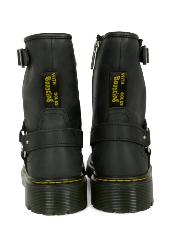 26SS [키즈] 닥터마틴 미들 부츠 GENAYA Y RIGGER BOOT 41490001 BLACK - DR.MARTENS