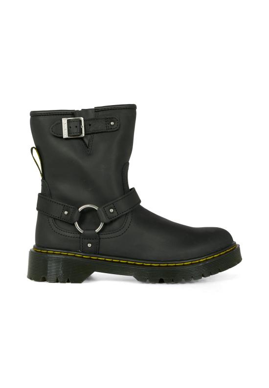 26SS [키즈] 닥터마틴 미들 부츠 GENAYA Y RIGGER BOOT 41490001 BLACK