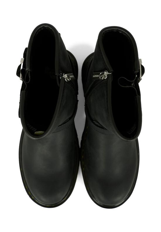 26SS [키즈] 닥터마틴 미들 부츠 GENAYA Y RIGGER BOOT 41490001 BLACK - DR.MARTENS