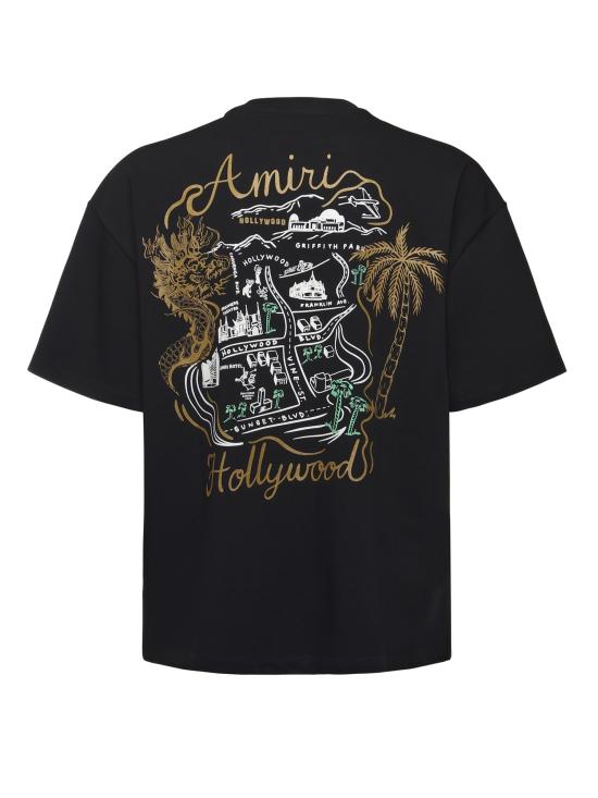 25FW 아미리 반팔 티셔츠 AMJYTE1237 001 Black - AMIRI