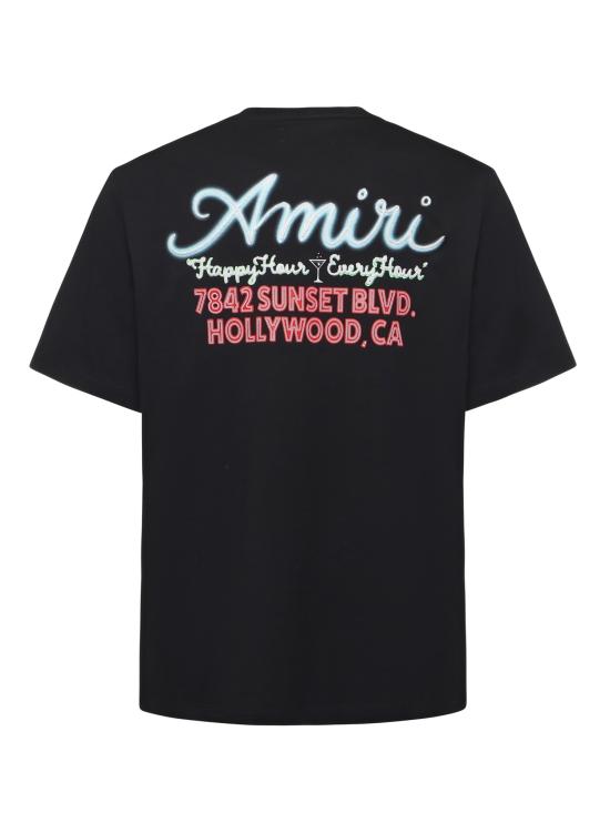 25FW 아미리 반팔 티셔츠 AMJYTE1244 001 Black - AMIRI