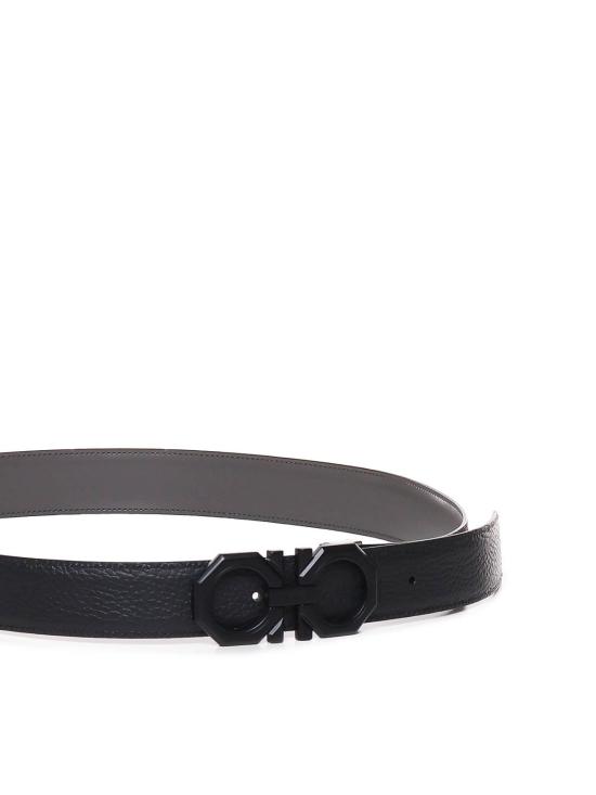 25SS 살바토레 페라가모 가죽 벨트 670266 765786005 NERO DARK - SALVATORE FERRAGAMO